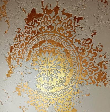 Set of stencils DFA decor for plaster and paint (Round 6 + Eastern 82) 0.3-1 mm (N00093)