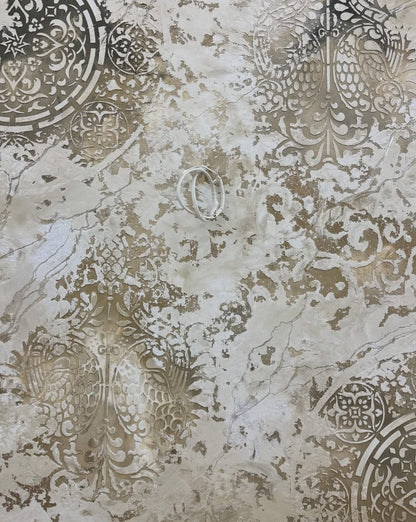 Set of stencils DFA for plaster and paint (Damask 22 + Round 14 + Eastern 18) 0.3-1 mm (N00064)