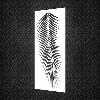 Stencil DFA for decoration Nature Palm leaf for plaster and paint 0.3-1mm (Р00110)