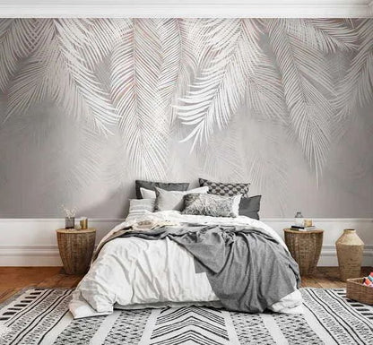 Stencil DFA for decoration Nature Palm leaf for plaster and paint 0.3-1mm (Р00112)