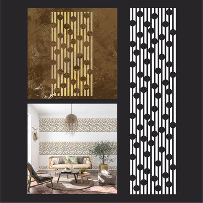 Not just a pattern: DFA geometric stencil - the basis of a modern interior 0.3-1 mm (G00158)