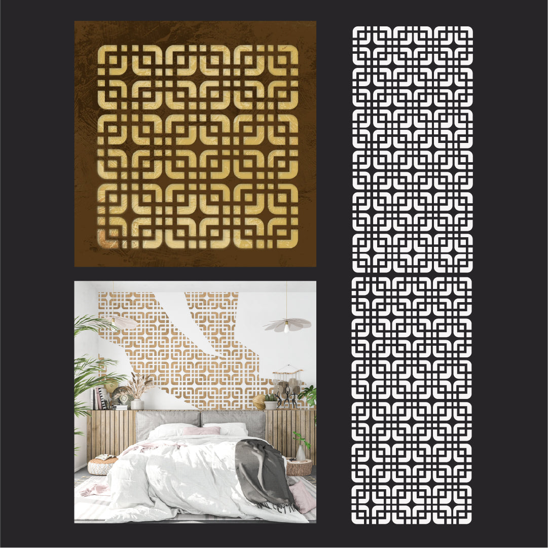 Turn your walls into art with DFA Geometric Pattern 0.3-1 mm (G00161)