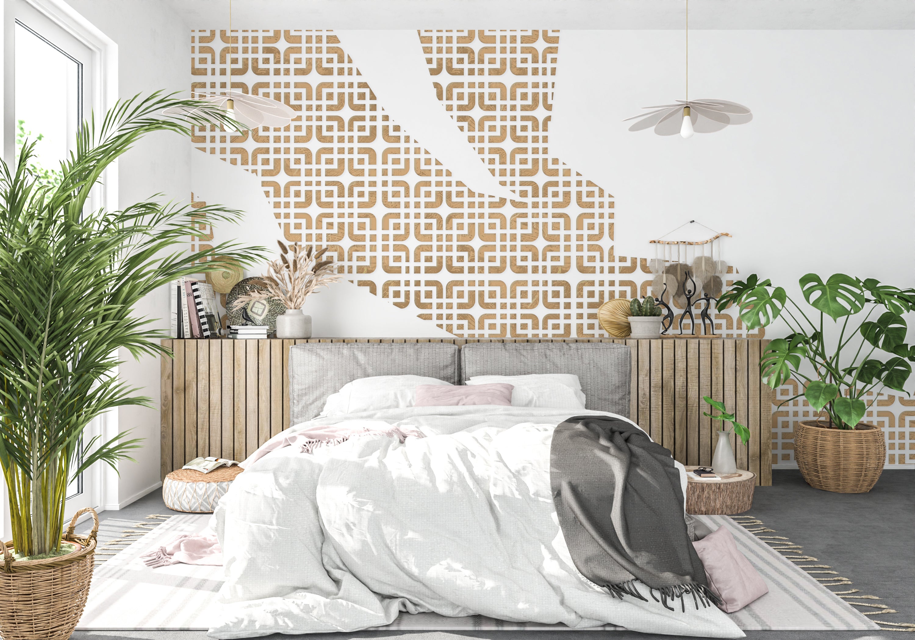 Turn your walls into art with DFA Geometric Pattern 0.3-1 mm (G00161)