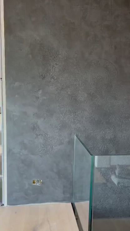 DFA stencils for decoration (Square 131 + Round 14 + Eastern 21) for plaster and paint 0.3-1 mm (N00128)