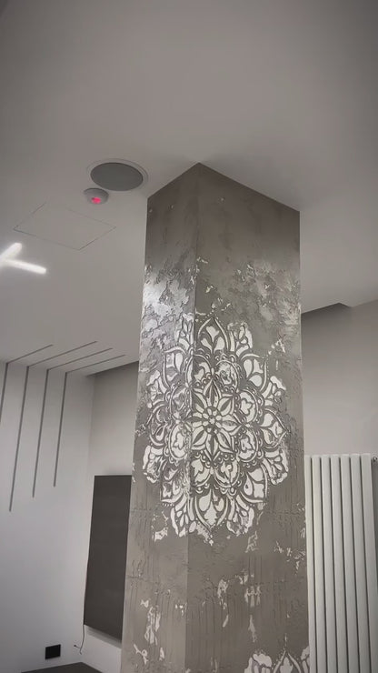 Set for wall decoration DFA (Geometry 71 + Round 117) for plaster and paint 0.3-1 mm (N00086)
