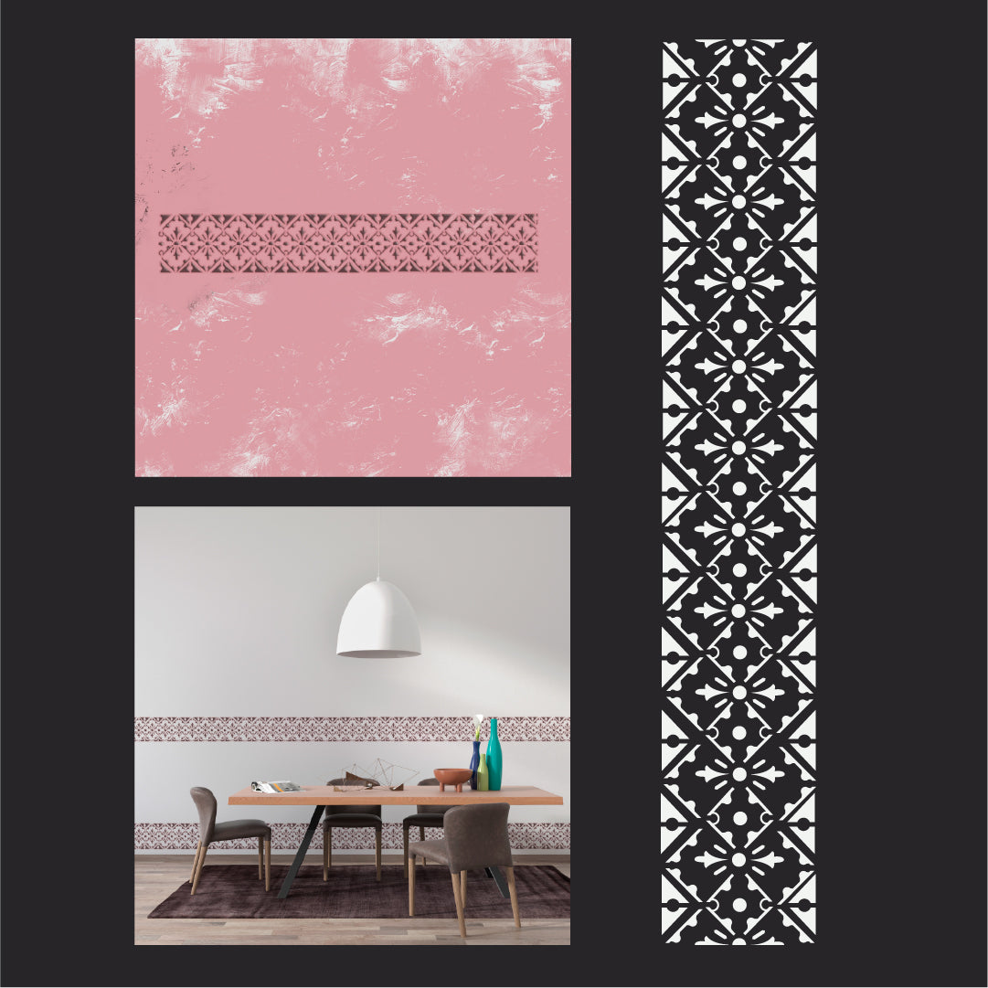 DFA professional border – fast and neat decorative effect 0.3-1 mm (B00092)