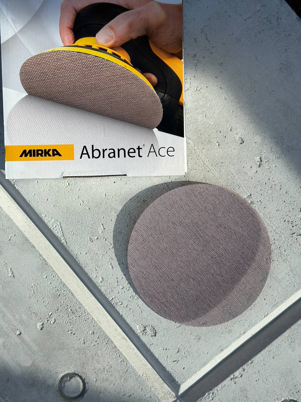 Mesh disc abrasive Abranet Ace 150mm P180