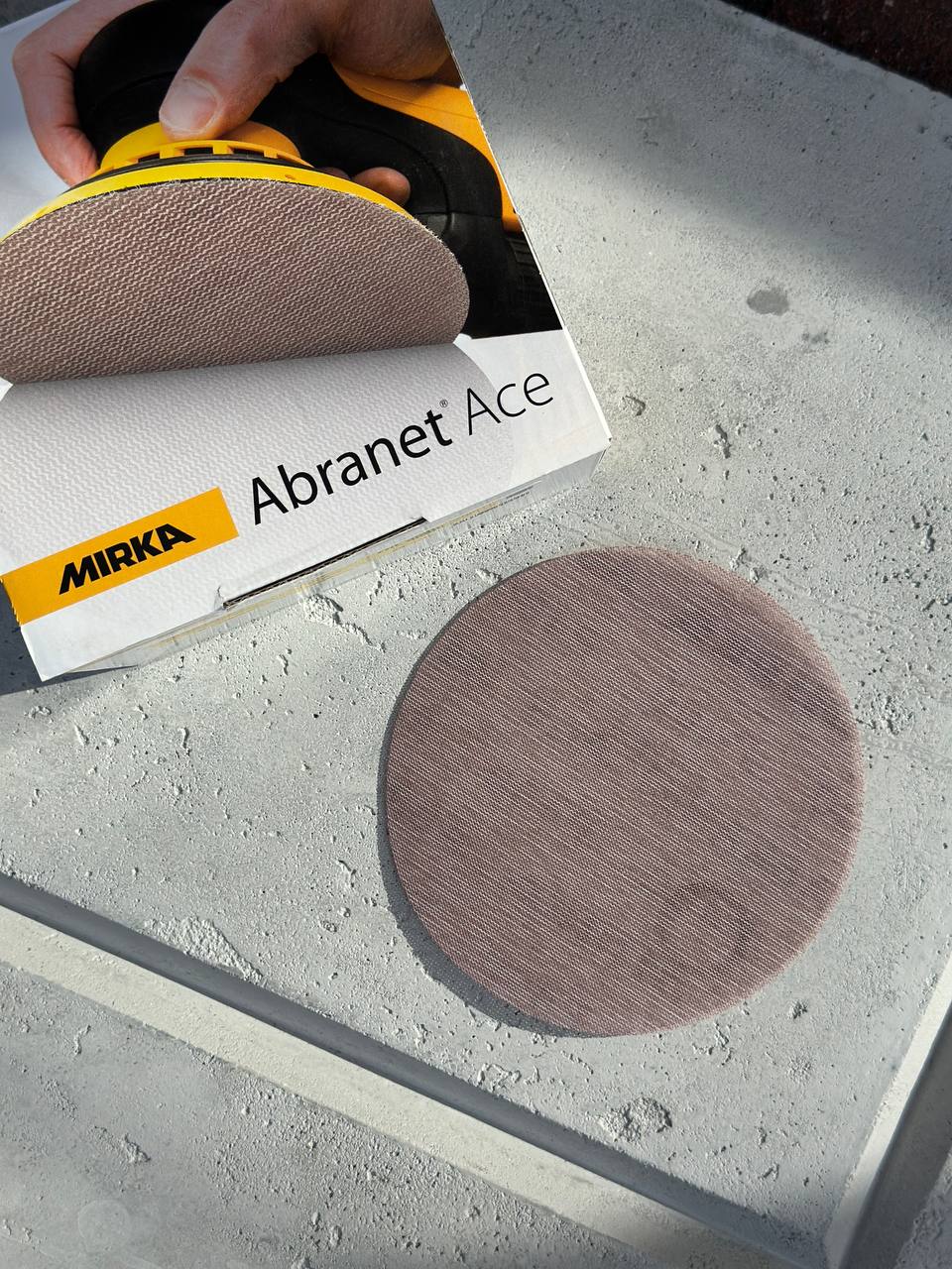 Mesh disc abrasive Abranet Ace 150mm P400