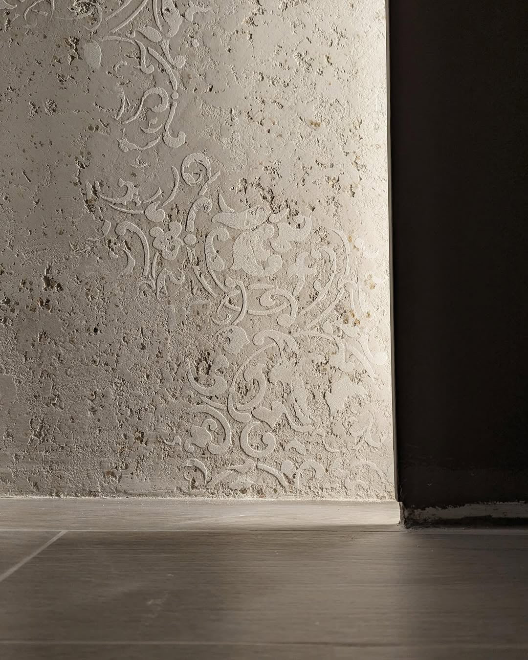 Quality stencil for decoration DFA oriental pattern, for putty and paint, 0.3-1mm (V00021)