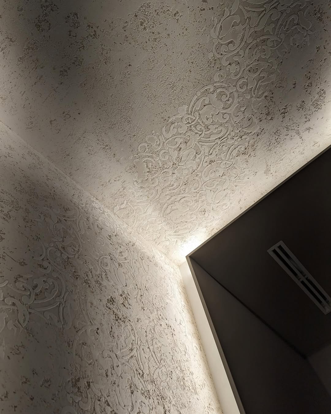 Quality stencil for decoration DFA oriental pattern, for putty and paint, 0.3-1mm (V00021)