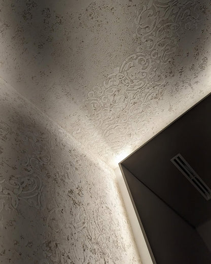 Quality stencil for decoration DFA oriental pattern, for putty and paint, 0.3-1mm (V00021)