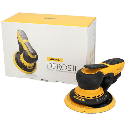 Grinding machine of a new generation
Mirka DEROS II 650 (rotary - orbital machine - orbit 5.0)