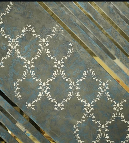 Eastern aesthetics in decoration - easy with reusable DFA stencil 0.3-1 mm (V00005)