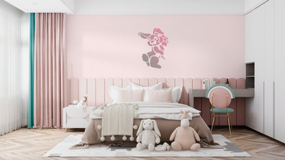 Create a magical nursery with the DFA Bunny stencil! 0.3-1 mm (E00069)