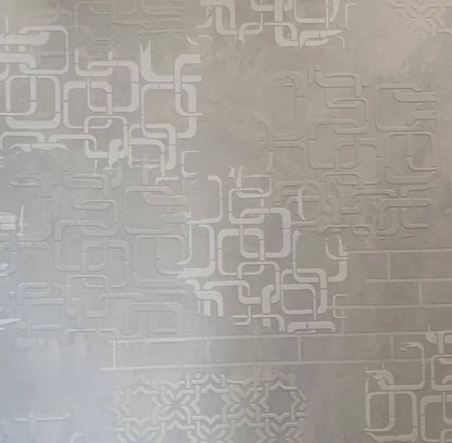 Create a dynamic interior: Geometric ornaments for decorative plaster 0.3-1 mm (G00013)