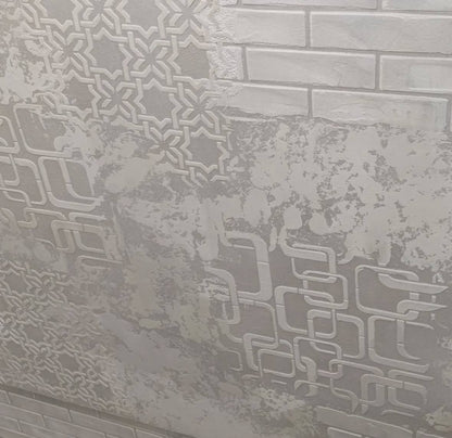 Create a dynamic interior: Geometric ornaments for decorative plaster 0.3-1 mm (G00013)