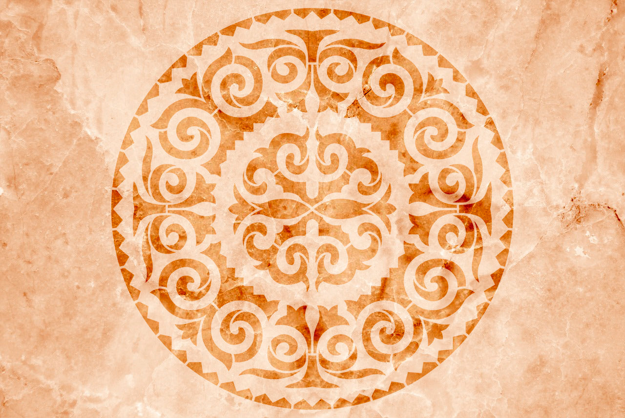 Create a unique interior with a pattern stencil DFA 0.3-1mm (C00124), 0.3mm-Under Painting