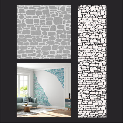 Stencil DFA Masonry: An economical solution for a beautiful facade 0.3-1 mm (F00017)
