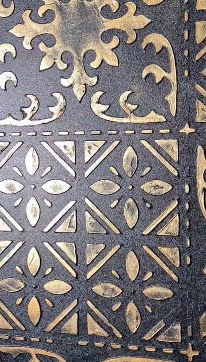 DFA stencil: Elegant square pattern for modern design 0.3-1 mm (K00122)
