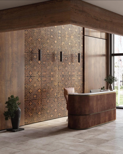DFA stencil: Elegant square pattern for modern design 0.3-1 mm (K00122)