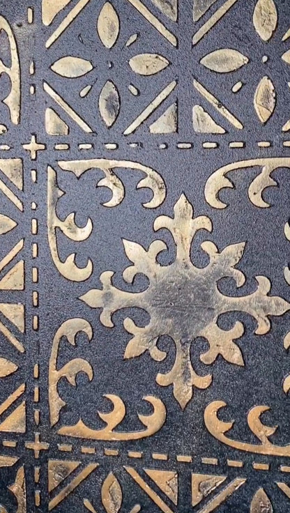 DFA stencil: Elegant square pattern for modern design 0.3-1 mm (K00122)
