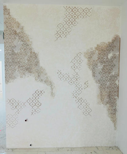 DFA Oriental pattern - decorative stencil for interior with character 0.3-1 mm (V00002)