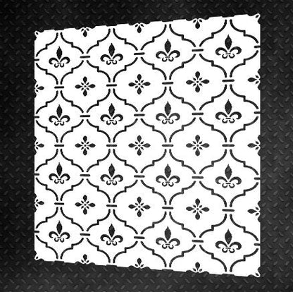 DFA Oriental pattern - decorative stencil for interior with character 0.3-1 mm (V00002)