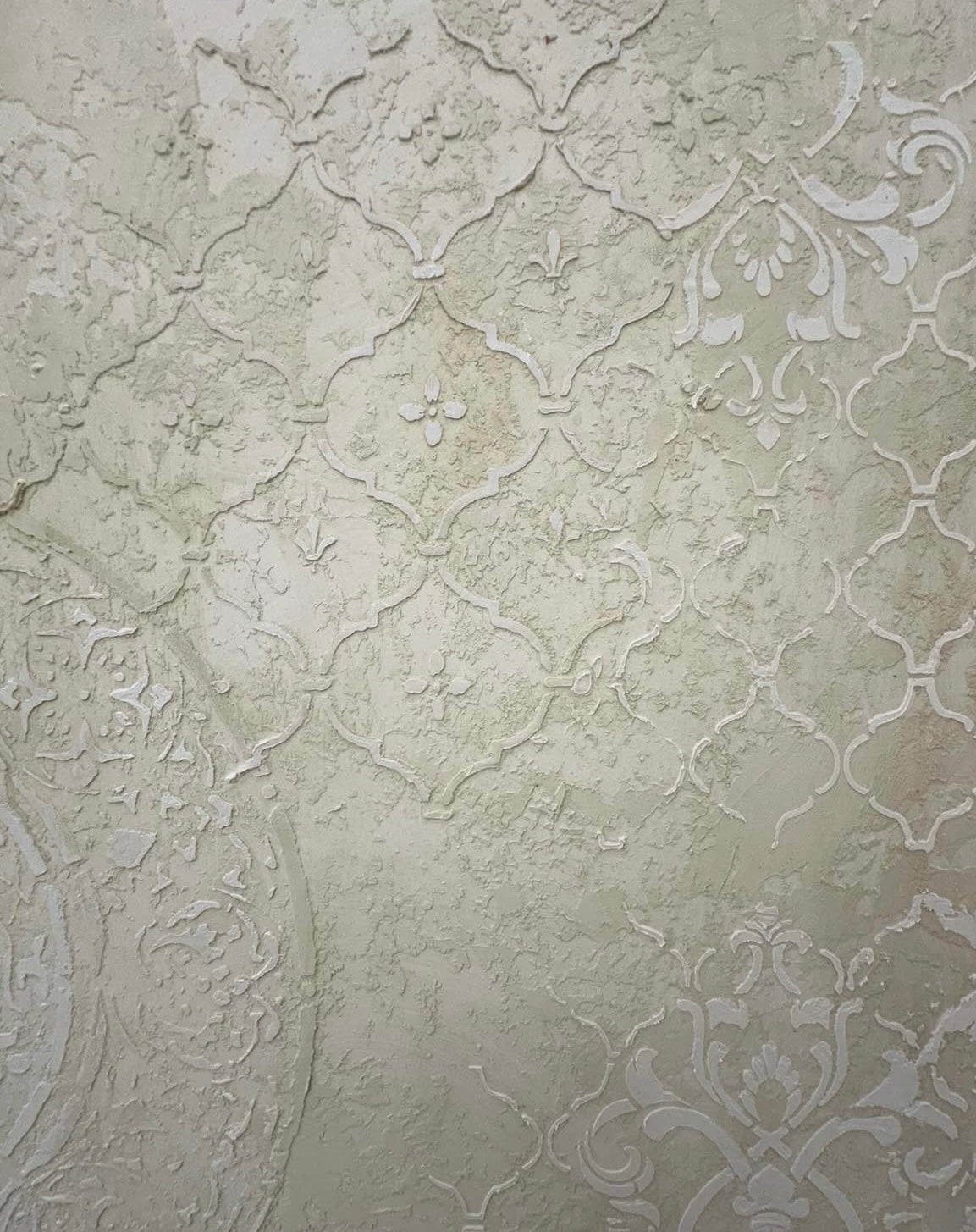 DFA Oriental pattern - decorative stencil for interior with character 0.3-1 mm (V00002)