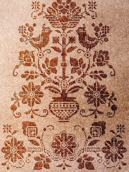 Stencil DFA Embroidery Tree of life: Ukrainian style for your home 0.3-1 mm (Z00072)