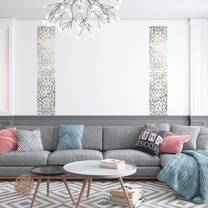 Stencil DFA Border, stencil for putty and paint 0.3-1mm (B00050)