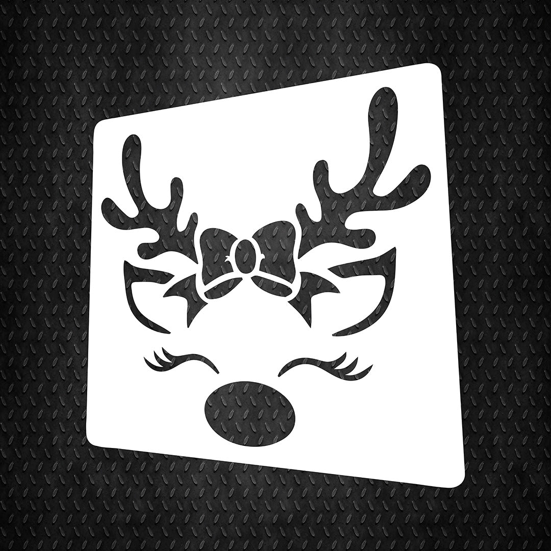Reusable stencil DFA for plaster and paint 0.3-1mm Deer (E00035)