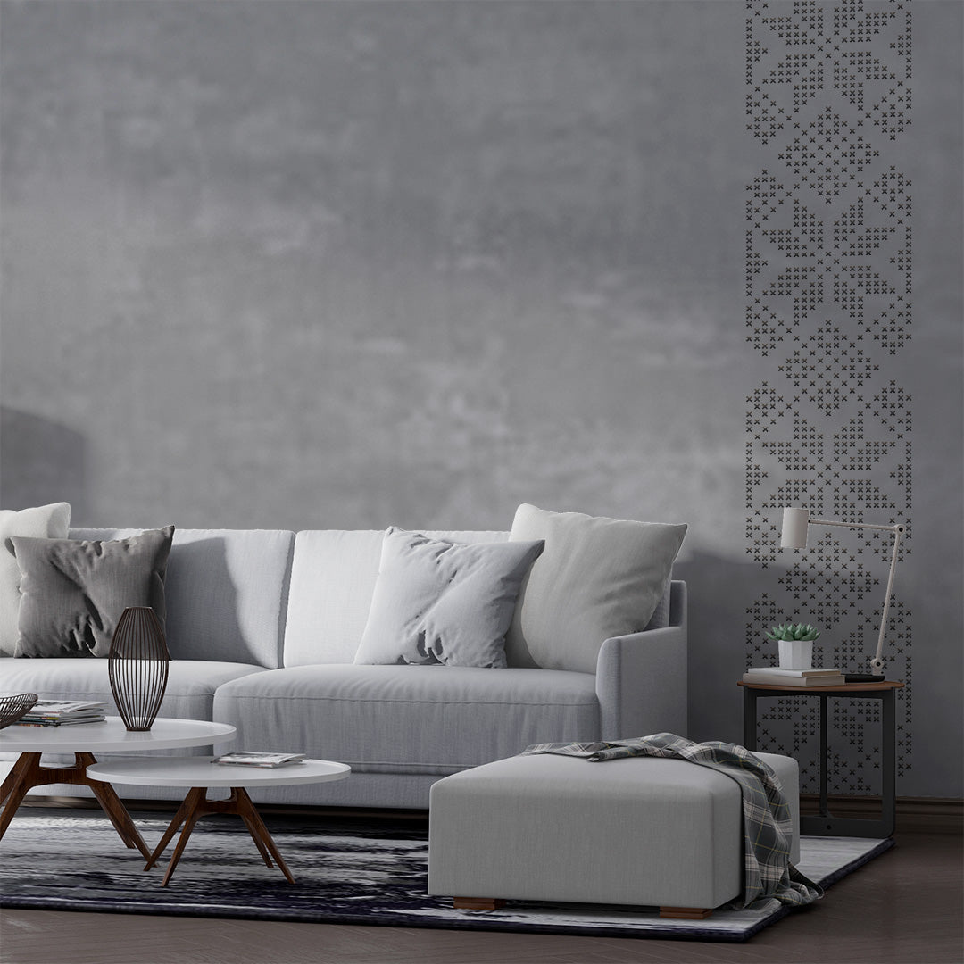 Ethno Stencil DFA Embroidery for plaster and paint 0.3-1mm (Z00035)