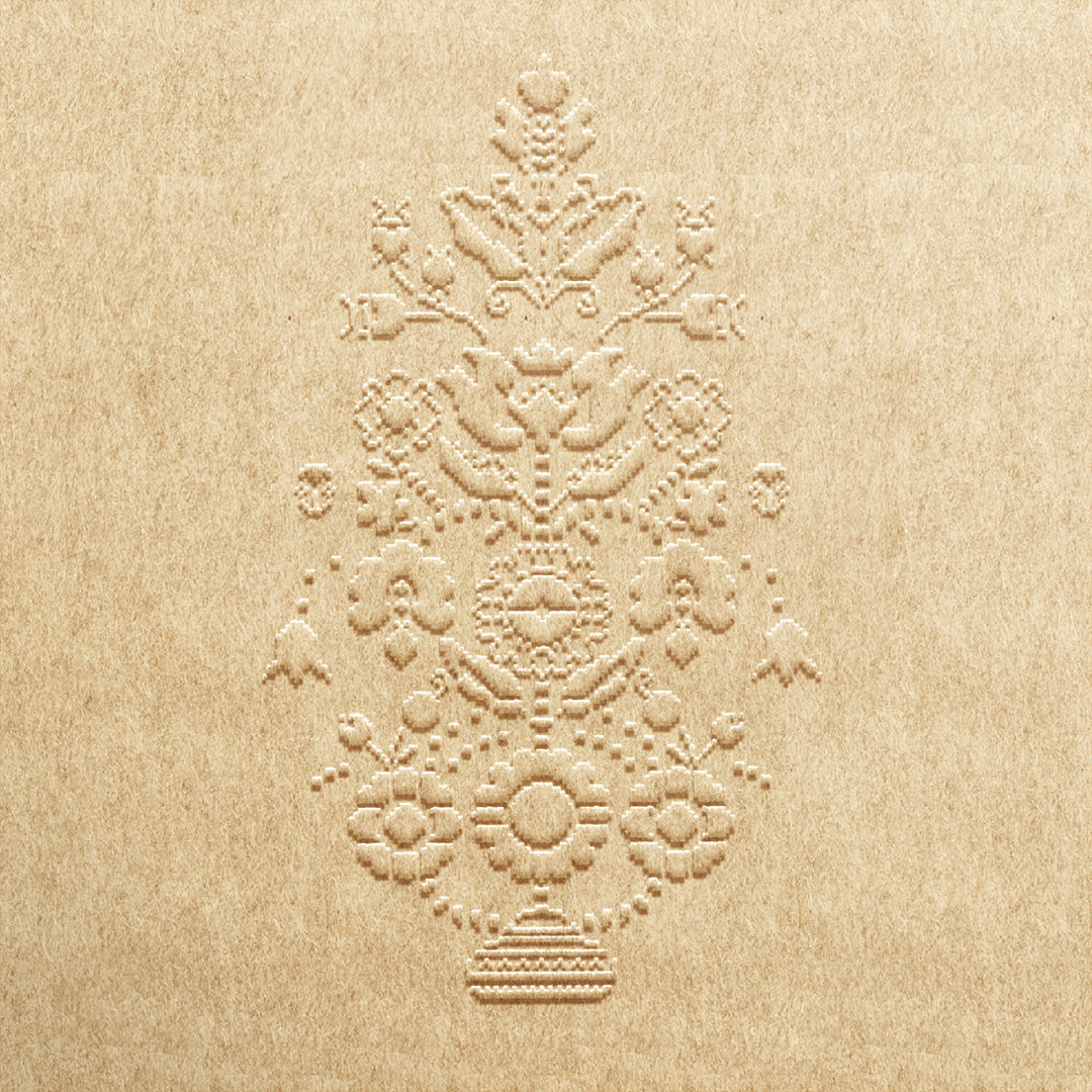 Ethno Stencil DFA Embroidery for plaster and paint 0.3-1mm (Z00036)