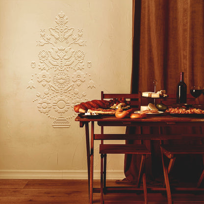 Ethno Stencil DFA Embroidery for plaster and paint 0.3-1mm (Z00036)
