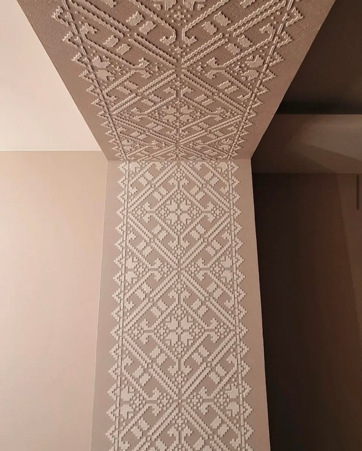 Create a unique interior with the DFA stencil Vyshyvanka - an ethnic accent in your home 0.3-1 mm (Z00006)