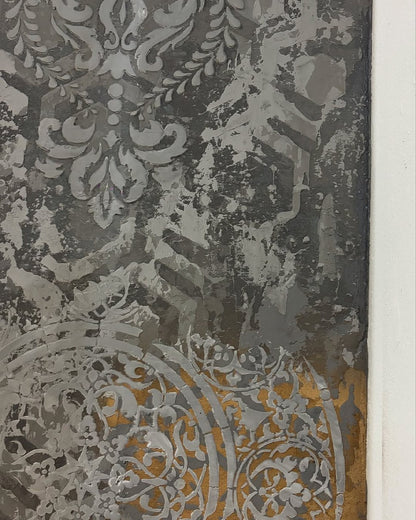 DFA stencils for decoration (Damask 3 + Round 14 + Geometry 25) for plaster and paint 0.3-1 mm (N00094)