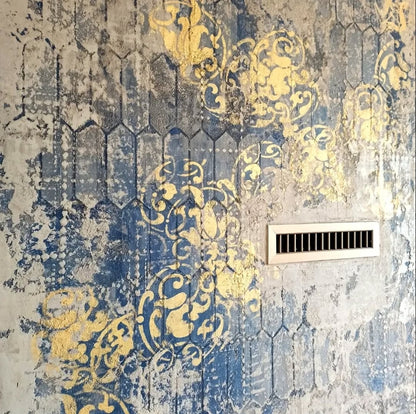 DFA stencils for decoration under plaster and paint (Eastern 21 + Geometry 77) 0.3-1 mm (N00041)