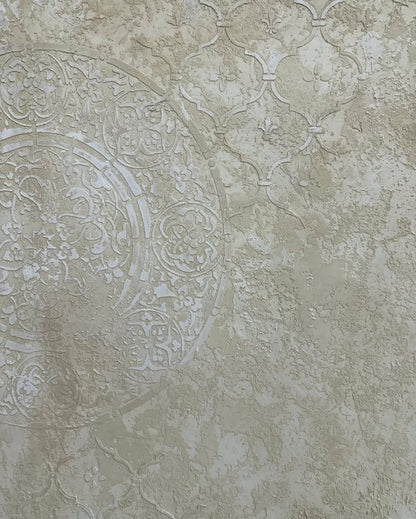 Stencils DFA set for decoration under plaster and paint (Round 14 + Eastern 2) 0.3-1 mm (N00071)