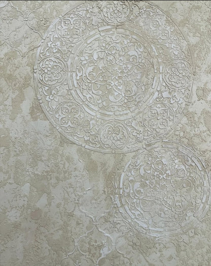 Stencils DFA set for decoration under plaster and paint (Round 14 + Eastern 2) 0.3-1 mm (N00071)