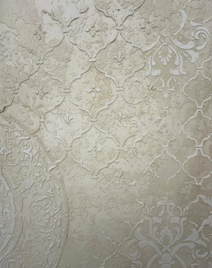 Stencils DFA set for decoration under plaster and paint (Round 14 + Eastern 2) 0.3-1 mm (N00071)