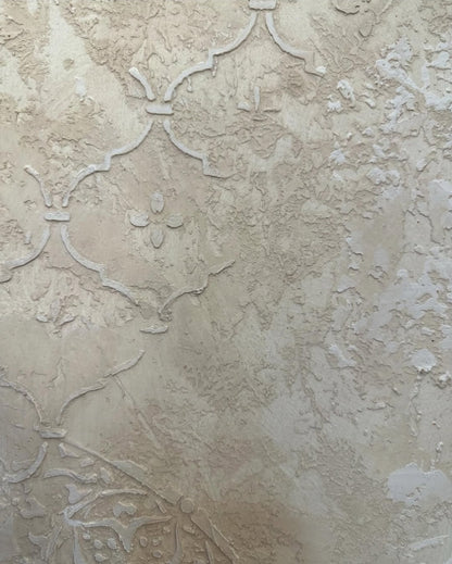 Stencils DFA set for decoration under plaster and paint (Round 14 + Eastern 2) 0.3-1 mm (N00071)