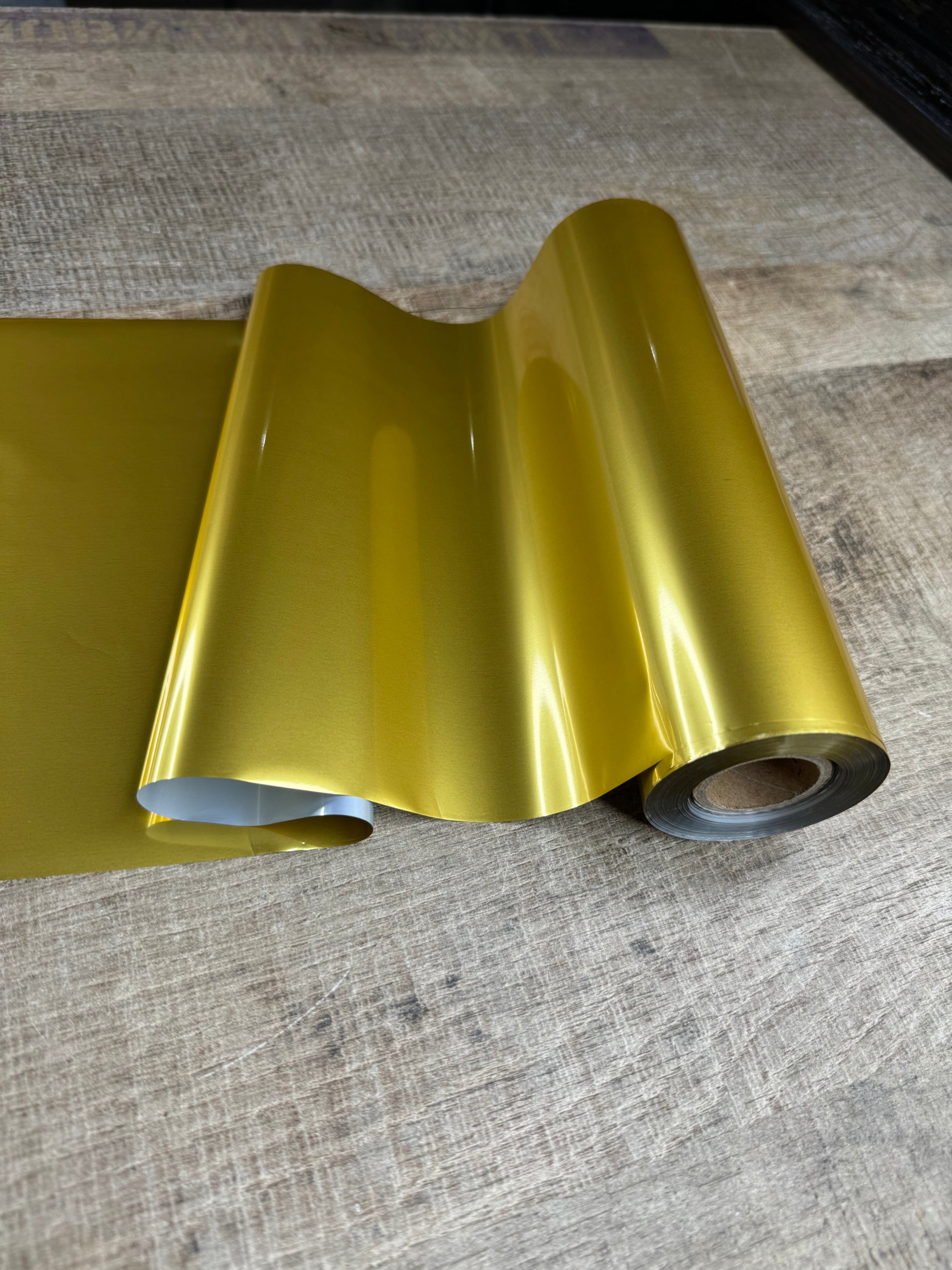 Transfer film (matte gold)