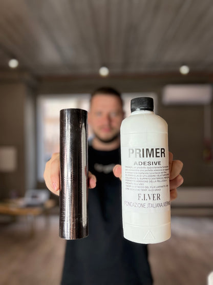 Transfer film (warm graphite, brown)