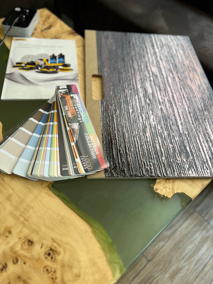 Transfer film (warm graphite, brown)