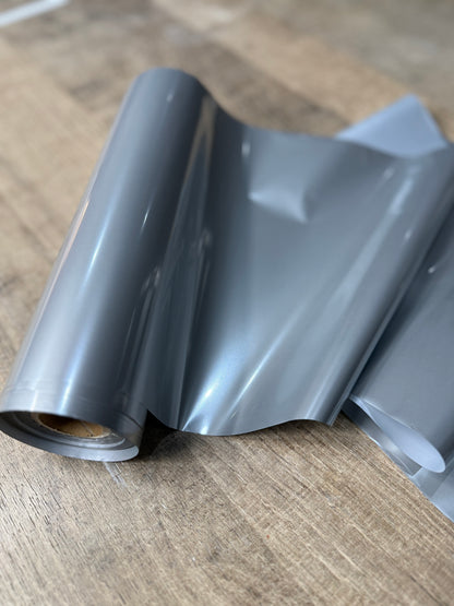 Transfer film (Titan, matte silver)