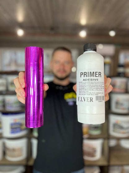Transfer film (bright pink)