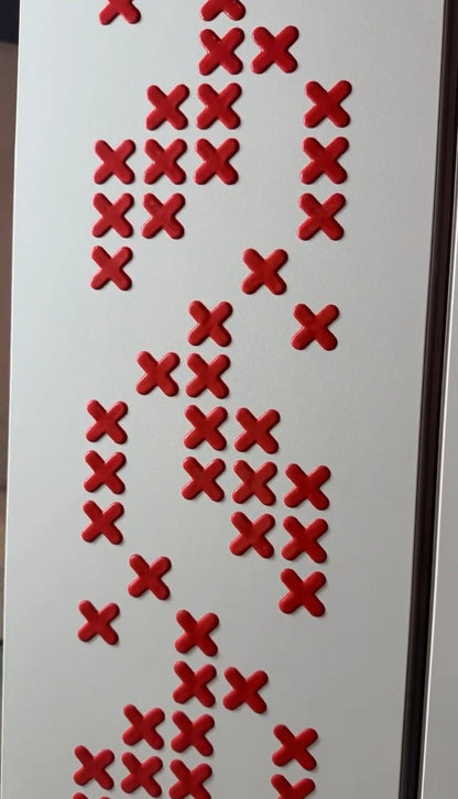 Create your own ethnic decor - reusable DFA stencil "Embroidery" 0.3-1 mm (Z00070)