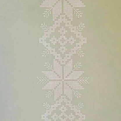 Ukrainian style in your interior – Vysyvanka stencil for paint and plaster 0.3-1 mm (Z00024)