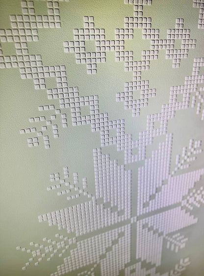 Ukrainian style in your interior – Vysyvanka stencil for paint and plaster 0.3-1 mm (Z00024)