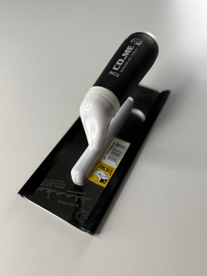 Venetian trowel made of stainless steel CO.ME Bianco 200x80x0.6 mm (31081)